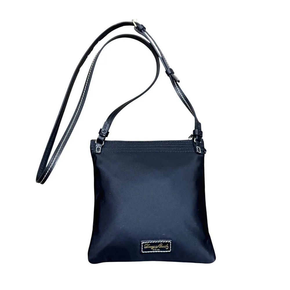 Dooney & Bourke‎ Triple Zip Crossbody Bag Women Small Black Nylon J3906960